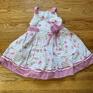 Biscotti Girls Cherry Dress 24m